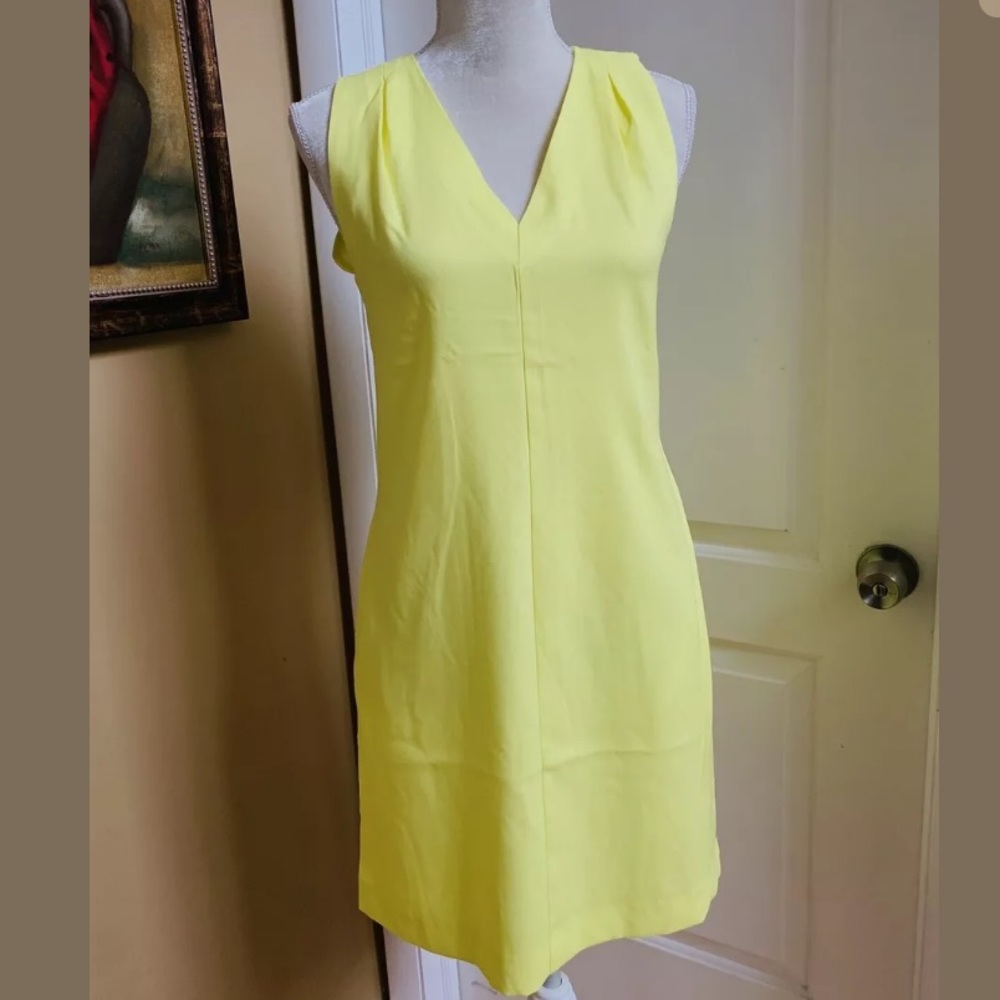 Banana Republic Yellow Midi Dress 2